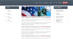 Desktop Screenshot of hvac-certification-practice-exams.com